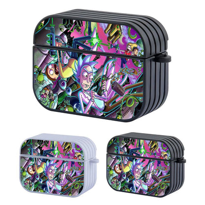 Rick and Morty Disturbing The World Apple Airpods Pro Case