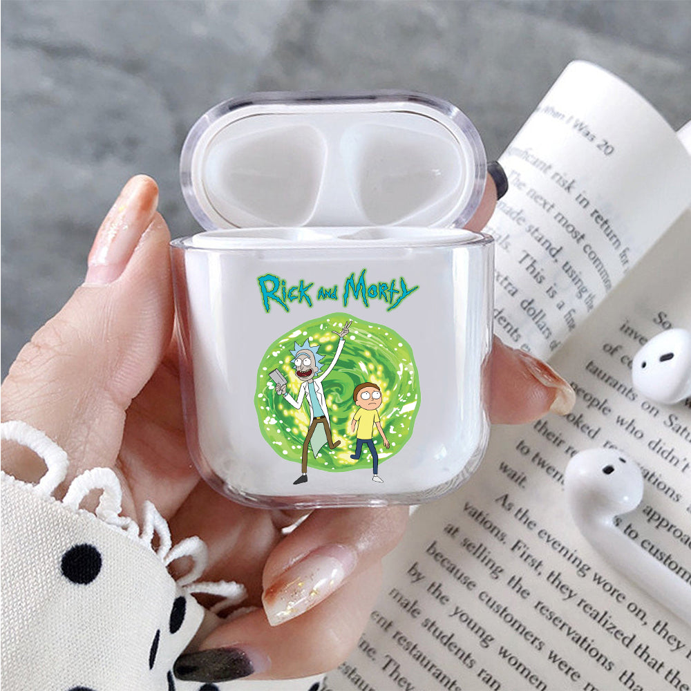 Rick and Morty Portal Apple Airpods Case