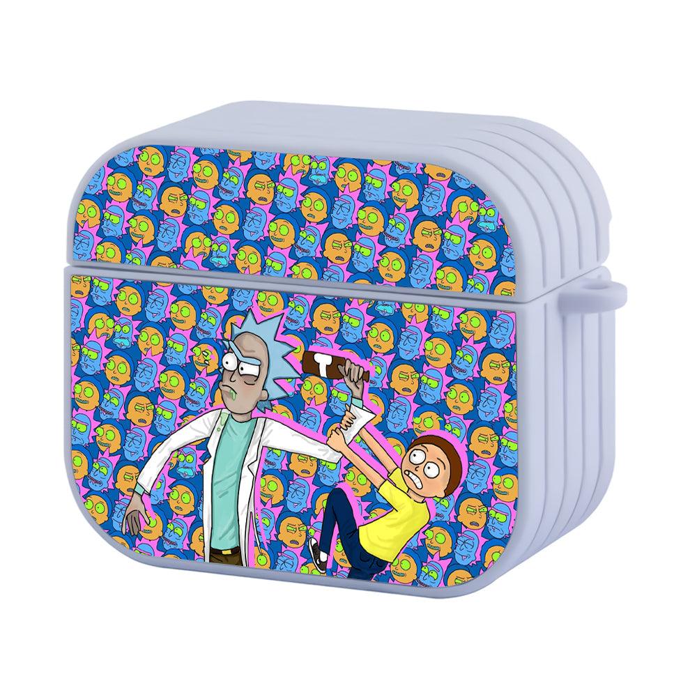Rick and Morty Prevent Bad Things Apple Airpods 4 Case White