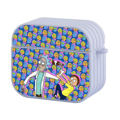 Rick and Morty Prevent Bad Things Apple Airpods 4 Case White