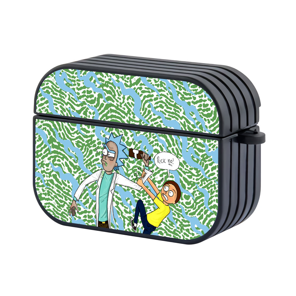 Rick and Morty Protecting Comrade Apple AirPods Pro Case