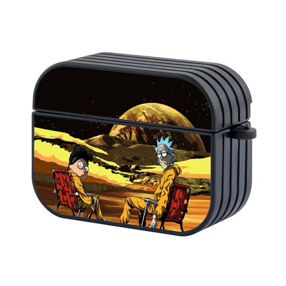 Rick and Morty Space Baseball Apple Airpods Pro Case Black
