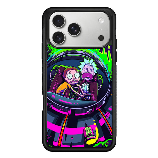 Rick and Morty Space Gate iPhone 17 Pro Max Case