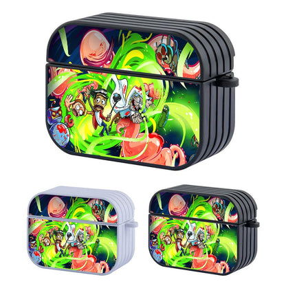 Rick and Morty Strike at the Right Time Apple Airpods Pro 2 Case