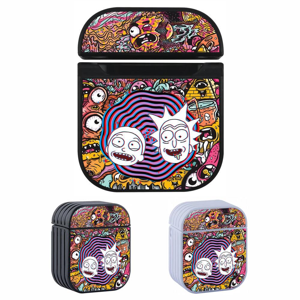 Rick and Morty Surrender Smile Apple Airpods Case