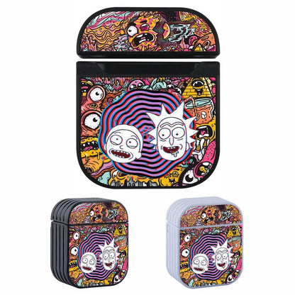Rick and Morty Surrender Smile Apple Airpods Case