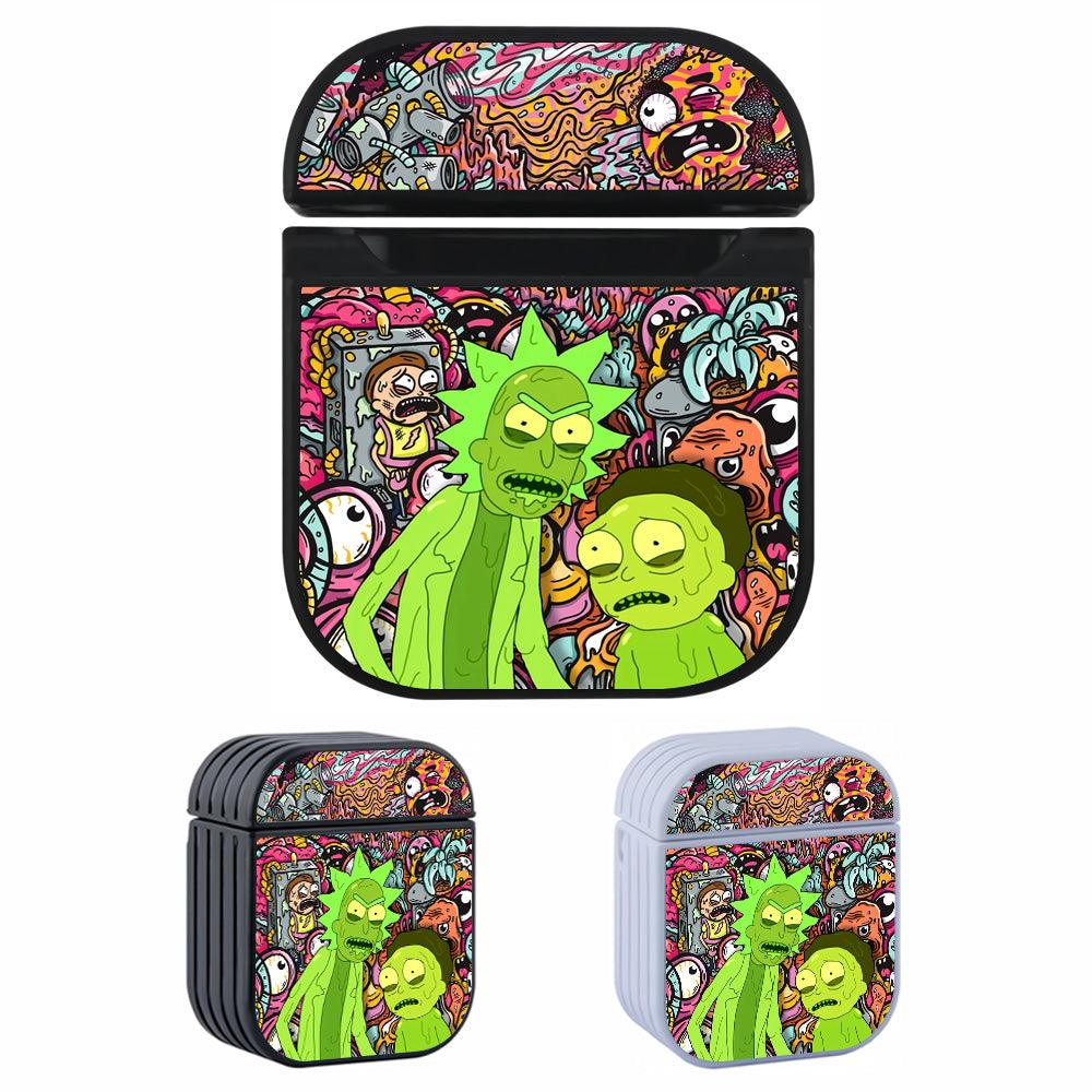 Rick and Morty The Melting World Apple Airpods Case