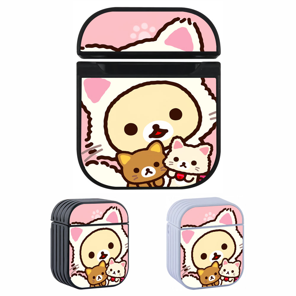 Rilakkuma Korilakkuma Cat Cosplay Apple Airpods Case