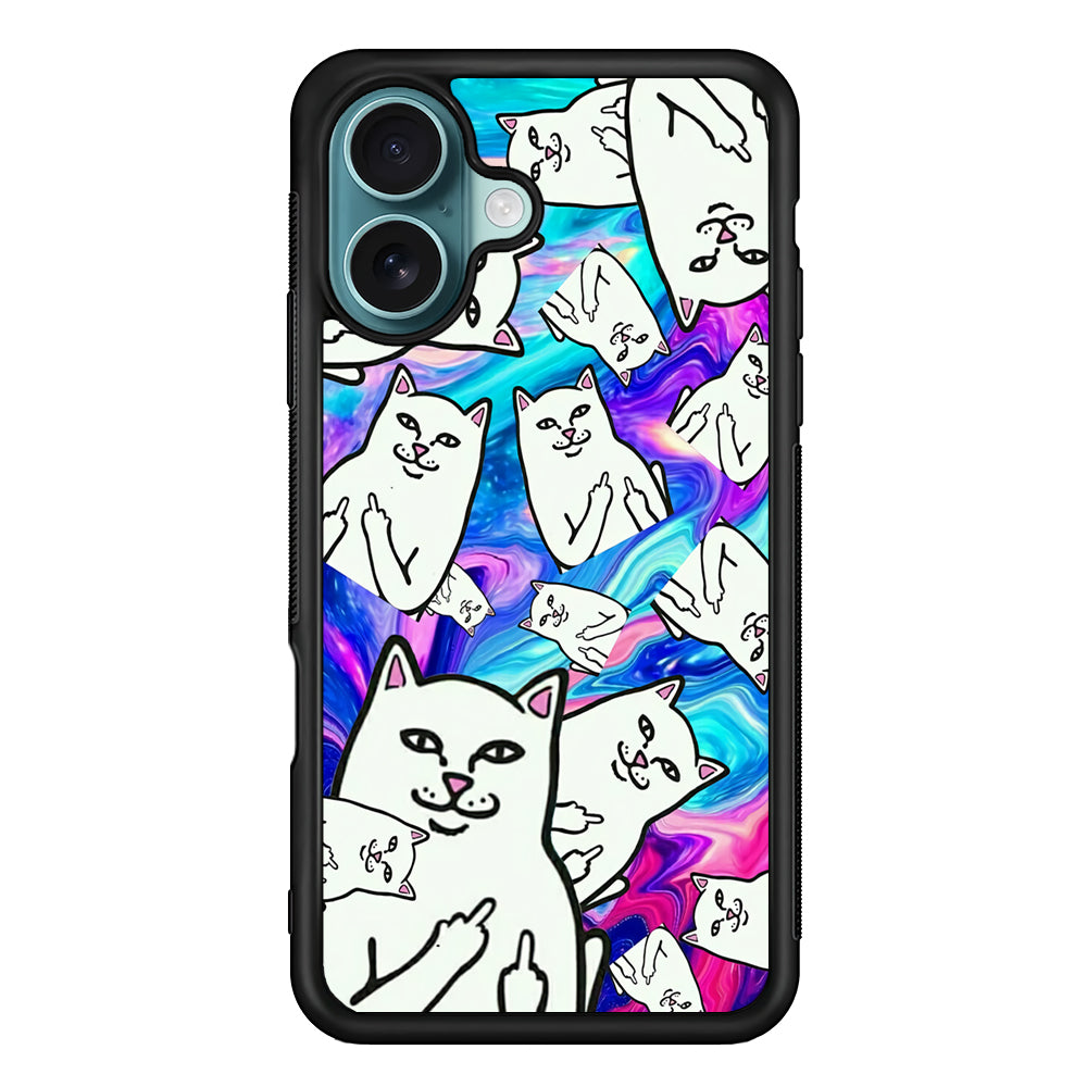 Rip N Dip Collage in Marble iPhone 17 Case