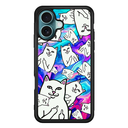 Rip N Dip Collage in Marble iPhone 17 Case