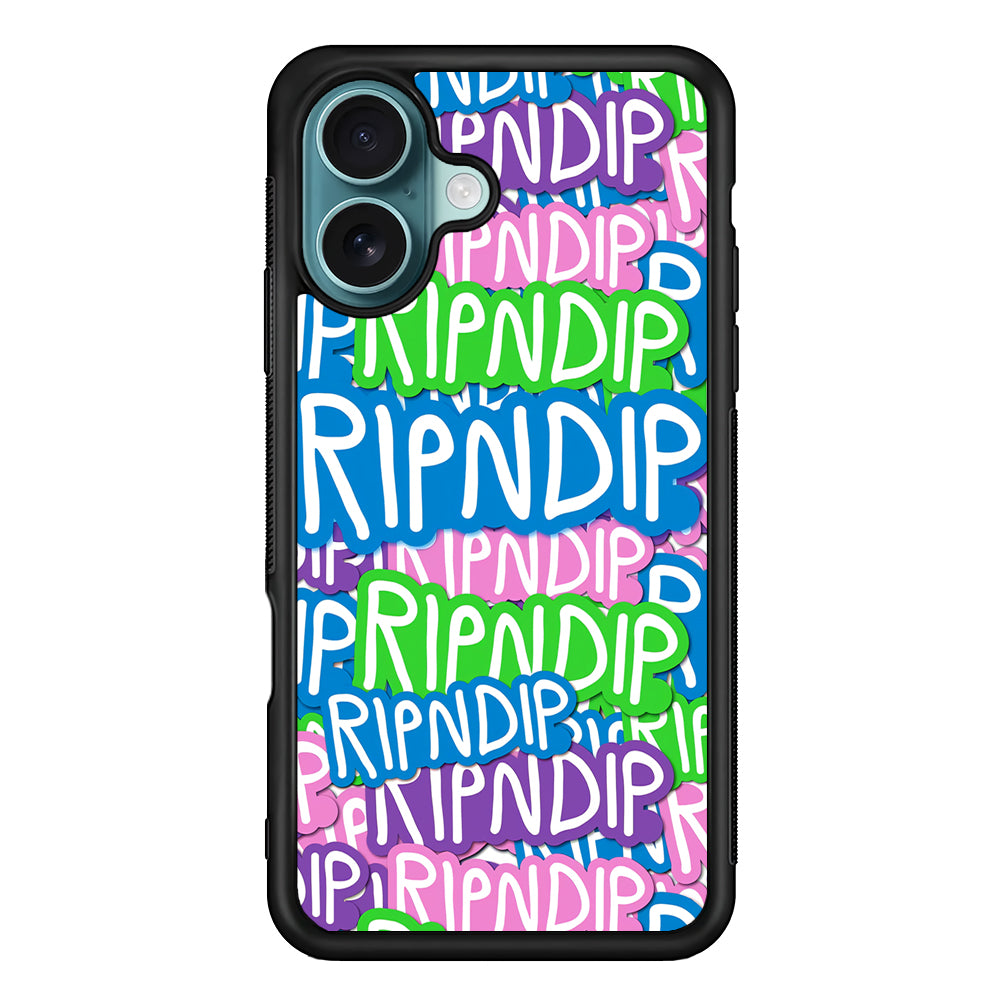 Rip N Dip Colour Of Words iPhone 17 Case