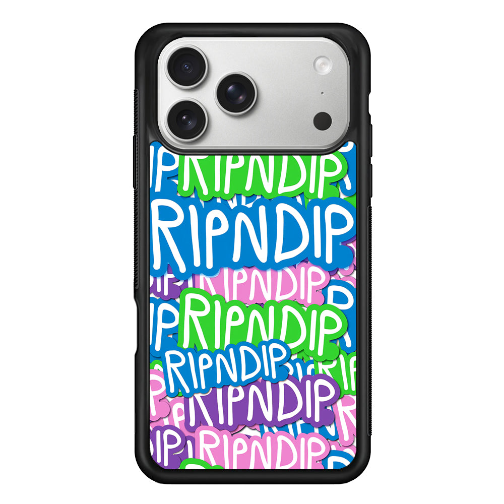 Rip N Dip Colour Of Words iPhone 17 Pro Max Case