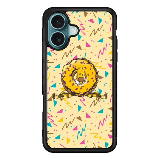 Roar of Homer Simpson iPhone 16 Case