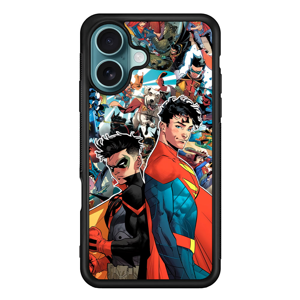 Robin X Superman iPhone 16 Case