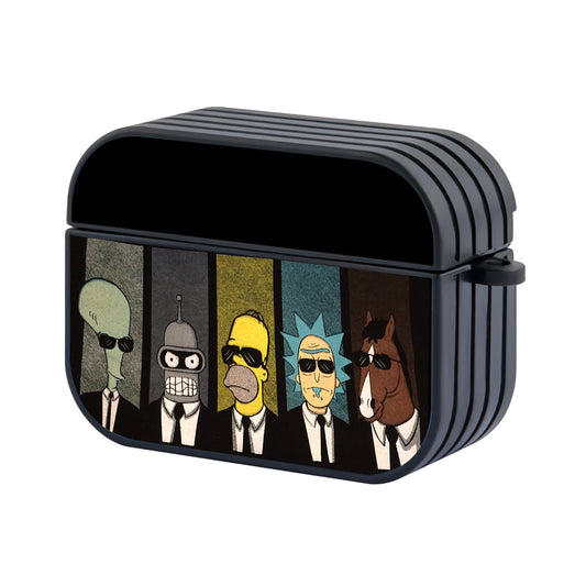 Roger Bender Homer Rick Bojack Apple AirPods Pro Case