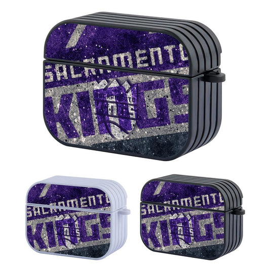Sacramento Kings NBA Shadows of The King Apple Airpods Pro 3 Case-Carneyforia