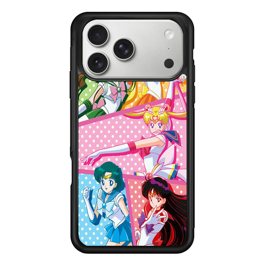 Sailor Moon Team Character iPhone 17 Pro Max Case