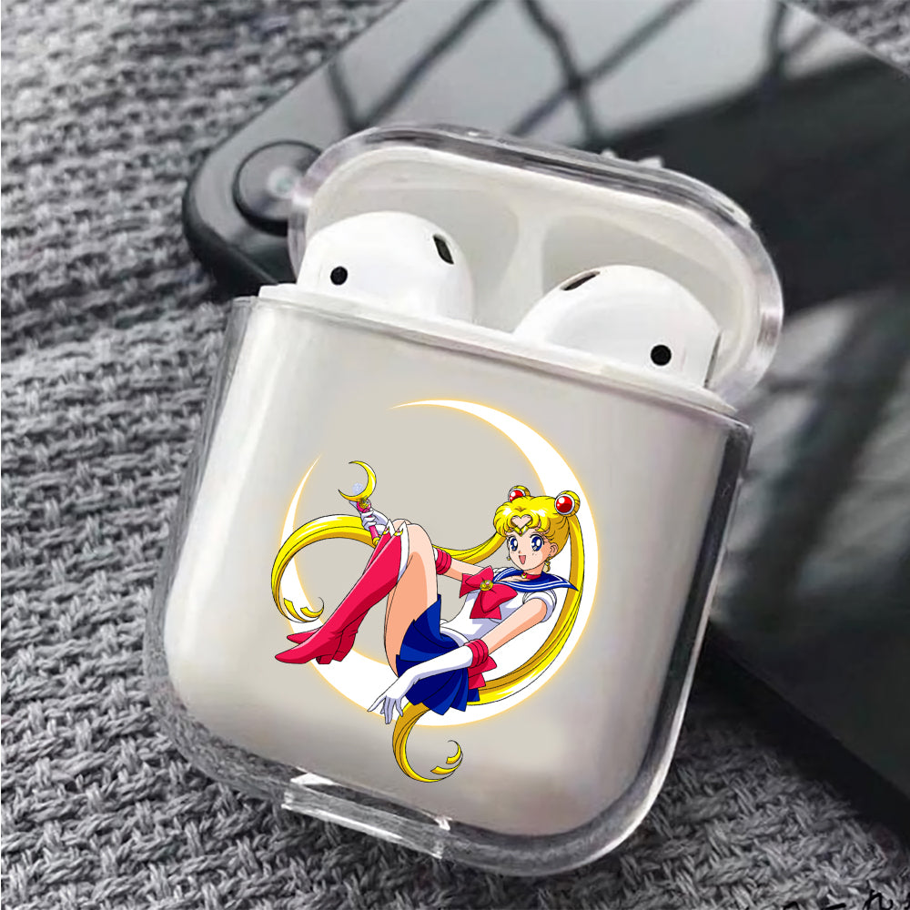 Sailor Moon Enjoy On The Moon Apple Airpods Case