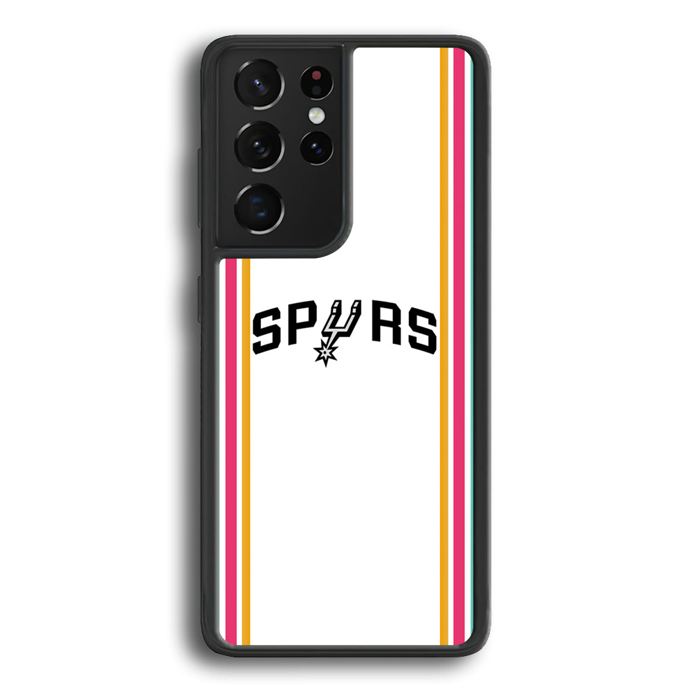 San Antonio Spurs Jersey Samsung Galaxy S21 Ultra Case