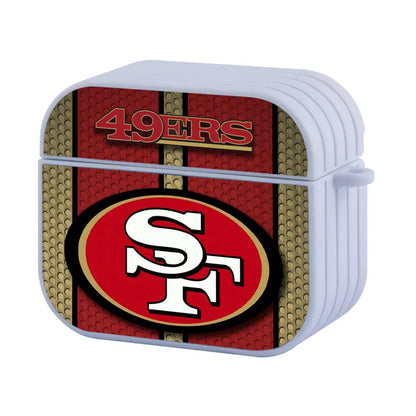 San Francisco 49ers Bold Circle Apple Airpods 4 Case White