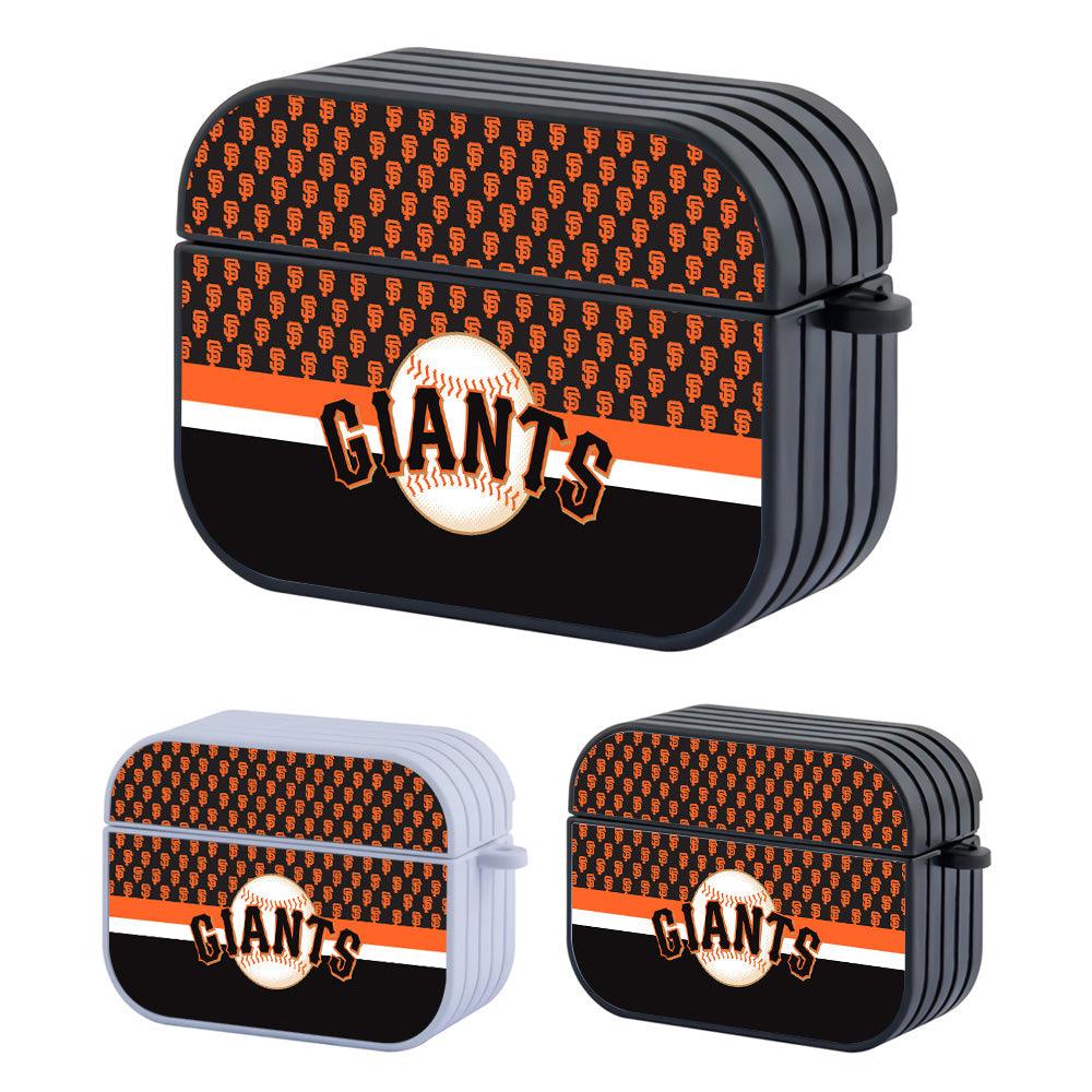 San Francisco Giants MLB Patern Word on Top Apple Airpods Pro Case
