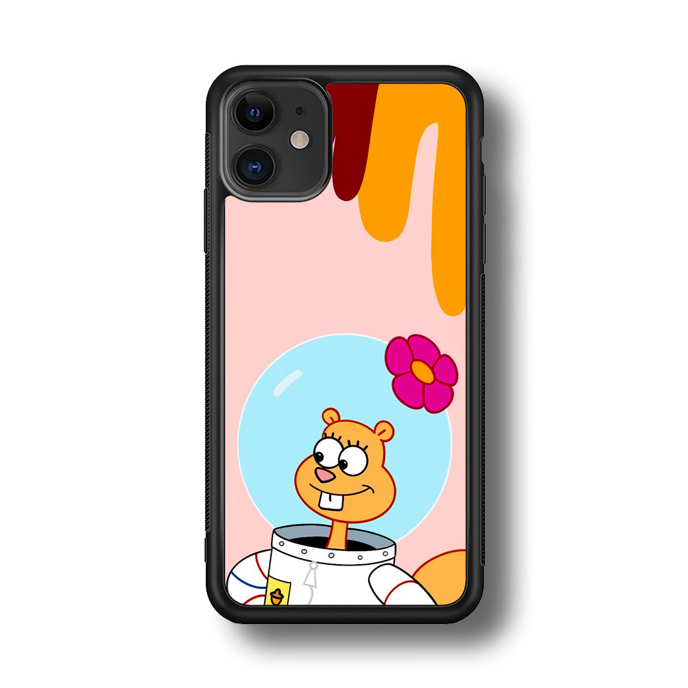 Sandy Cheeks Feeling Happy iPhone 11 Case