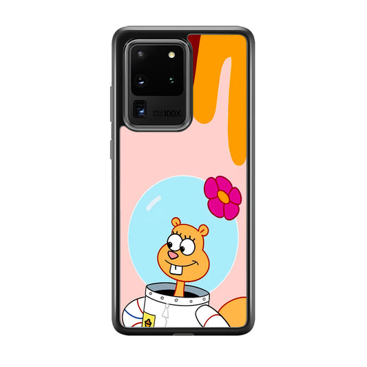 Sandy Cheeks Feeling Happy Samsung Galaxy S20 Ultra Case