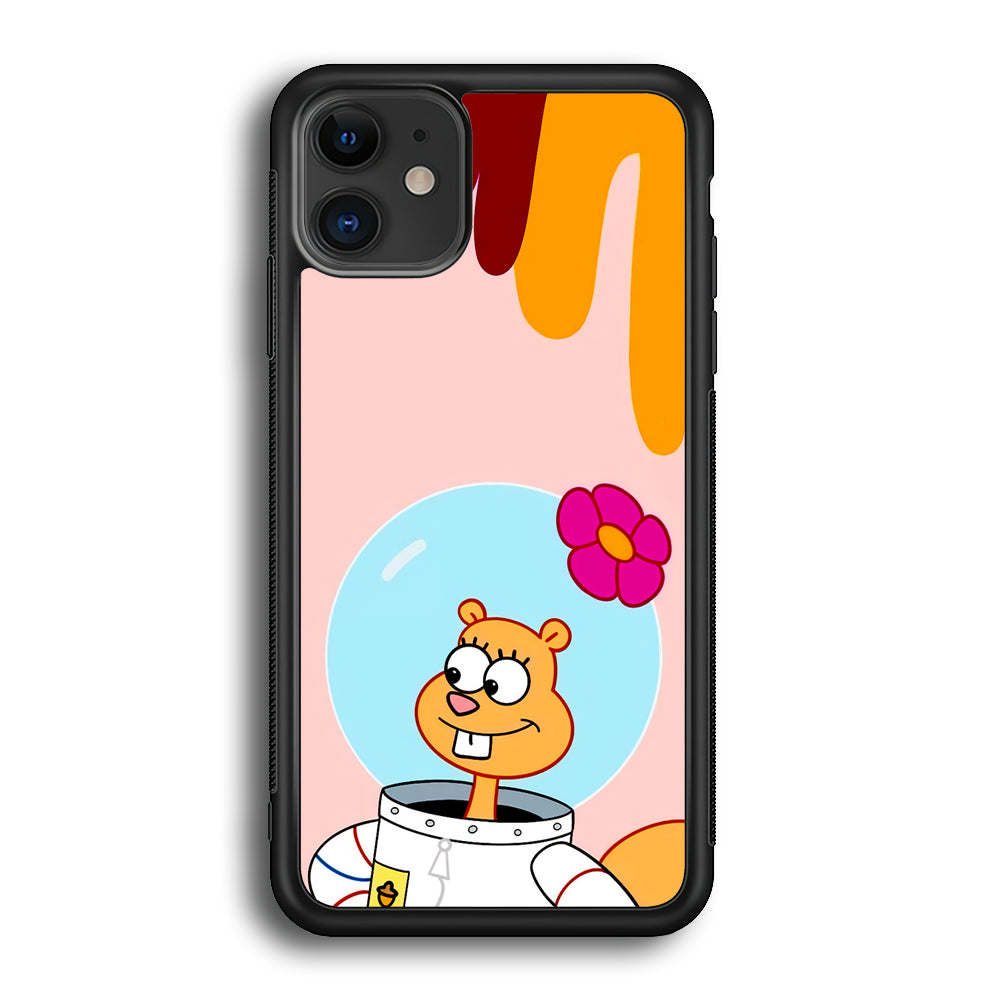 Sandy Cheeks Feeling Happy iPhone 12 Case