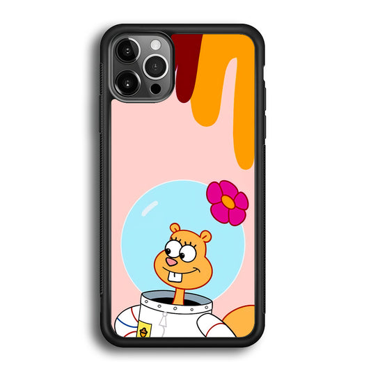 Sandy Cheeks Feeling Happy iPhone 12 Pro Max Case