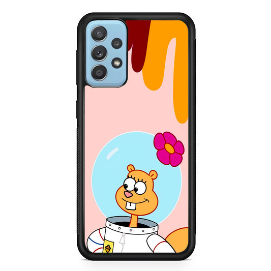 Sandy Cheeks Feeling Happy Samsung Galaxy A72 Case