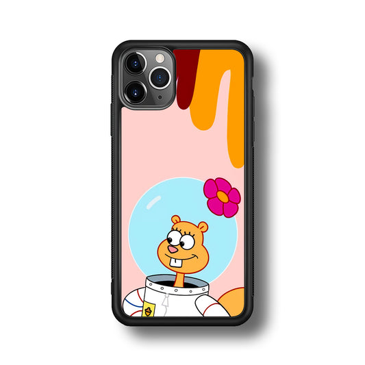 Sandy Cheeks Feeling Happy iPhone 11 Pro Max Case