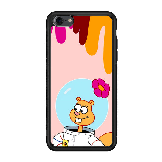 Sandy Cheeks Feeling Happy iPhone 8 Case