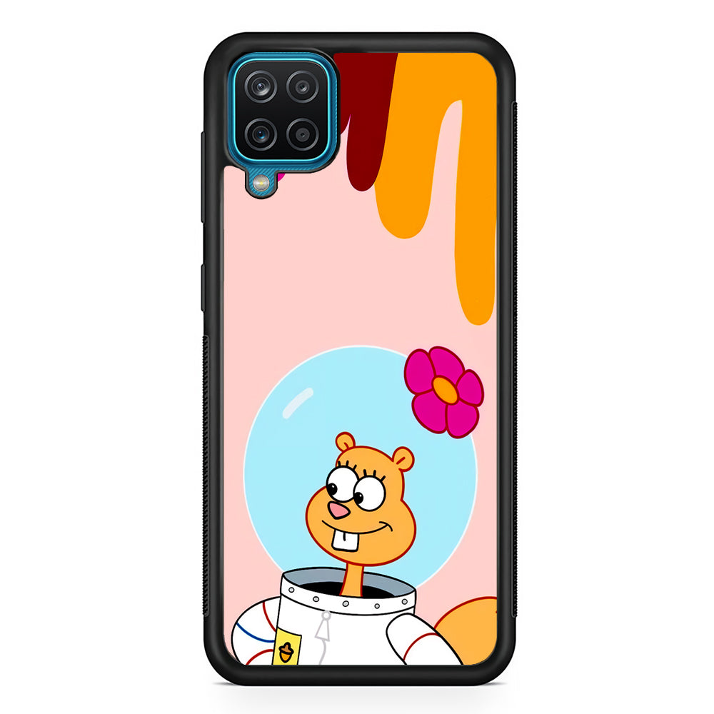 Sandy Cheeks Feeling Happy Samsung Galaxy A12 Case