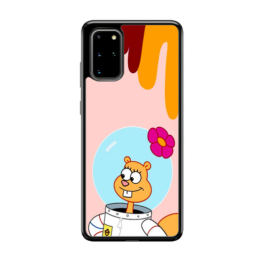 Sandy Cheeks Feeling Happy Samsung Galaxy S20 Plus Case