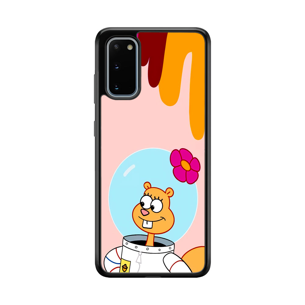 Sandy Cheeks Feeling Happy Samsung Galaxy S20 Case