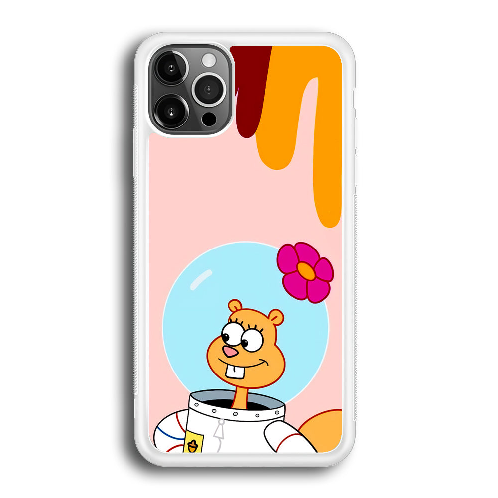 Sandy Cheeks Feeling Happy iPhone 12 Pro Max Case