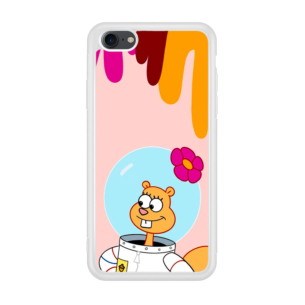 Sandy Cheeks Feeling Happy iPhone 8 Case