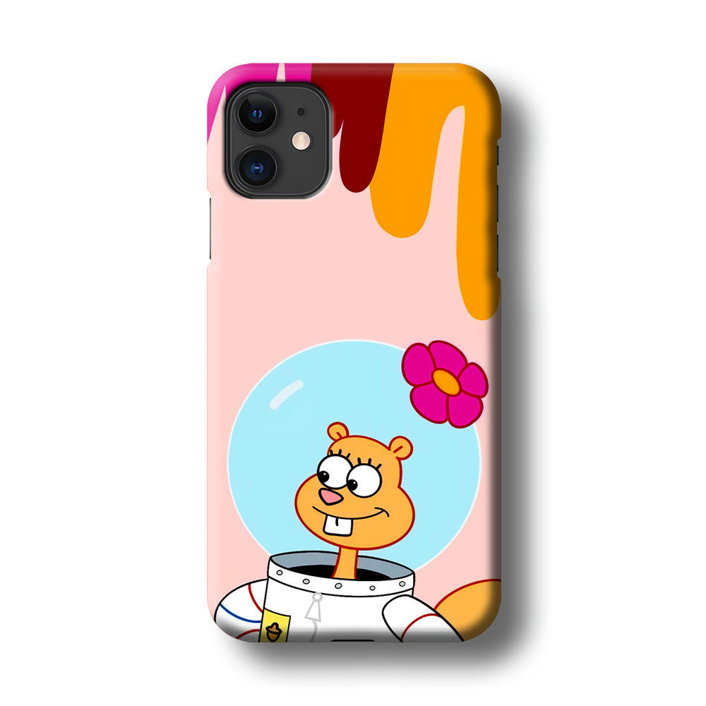 Sandy Cheeks Feeling Happy iPhone 11 Case