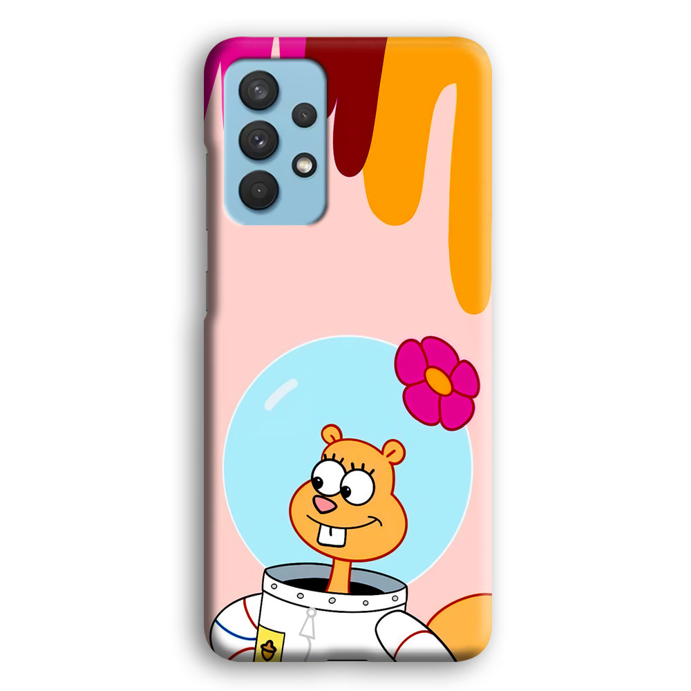 Sandy Cheeks Feeling Happy Samsung Galaxy A32 Case