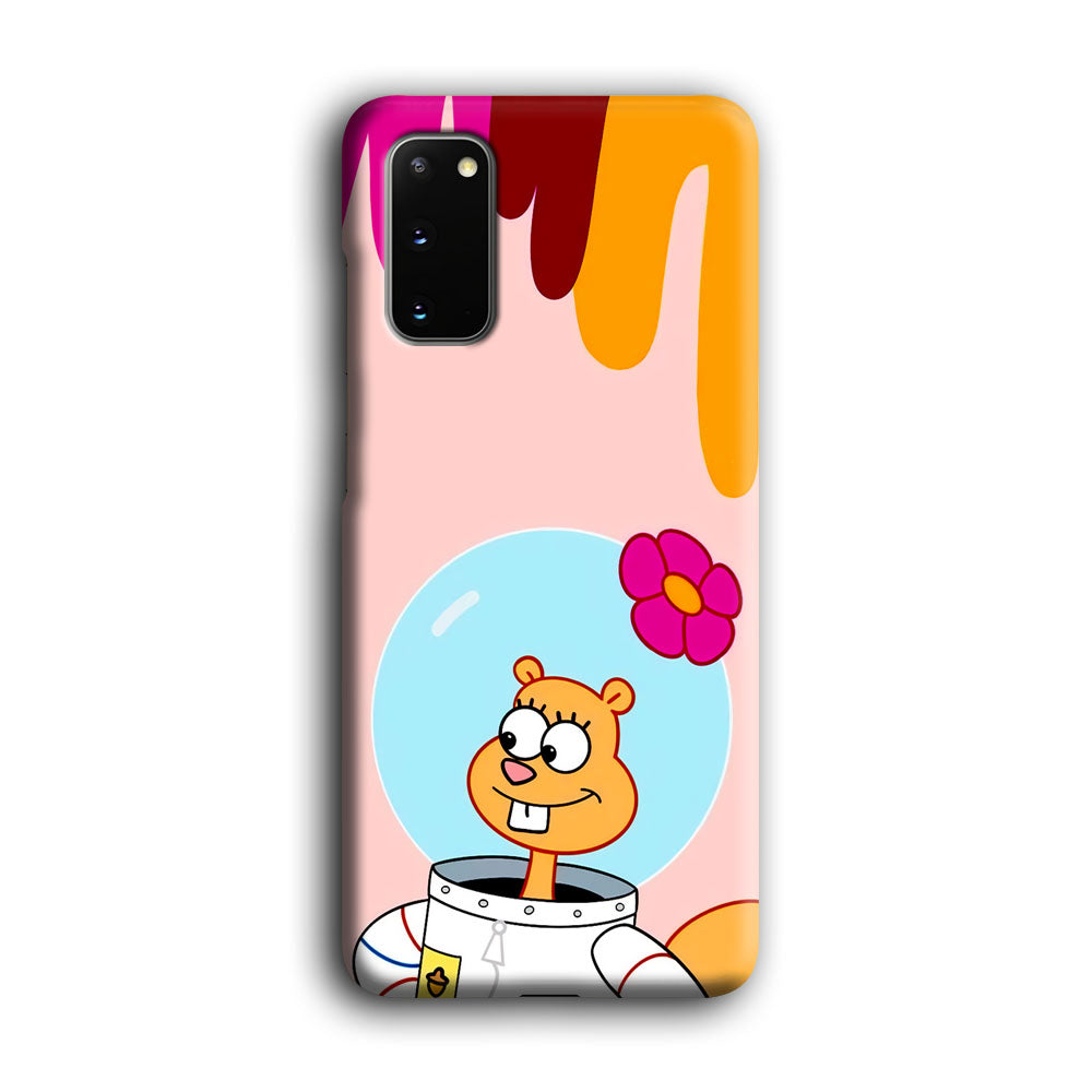 Sandy Cheeks Feeling Happy Samsung Galaxy S20 Case