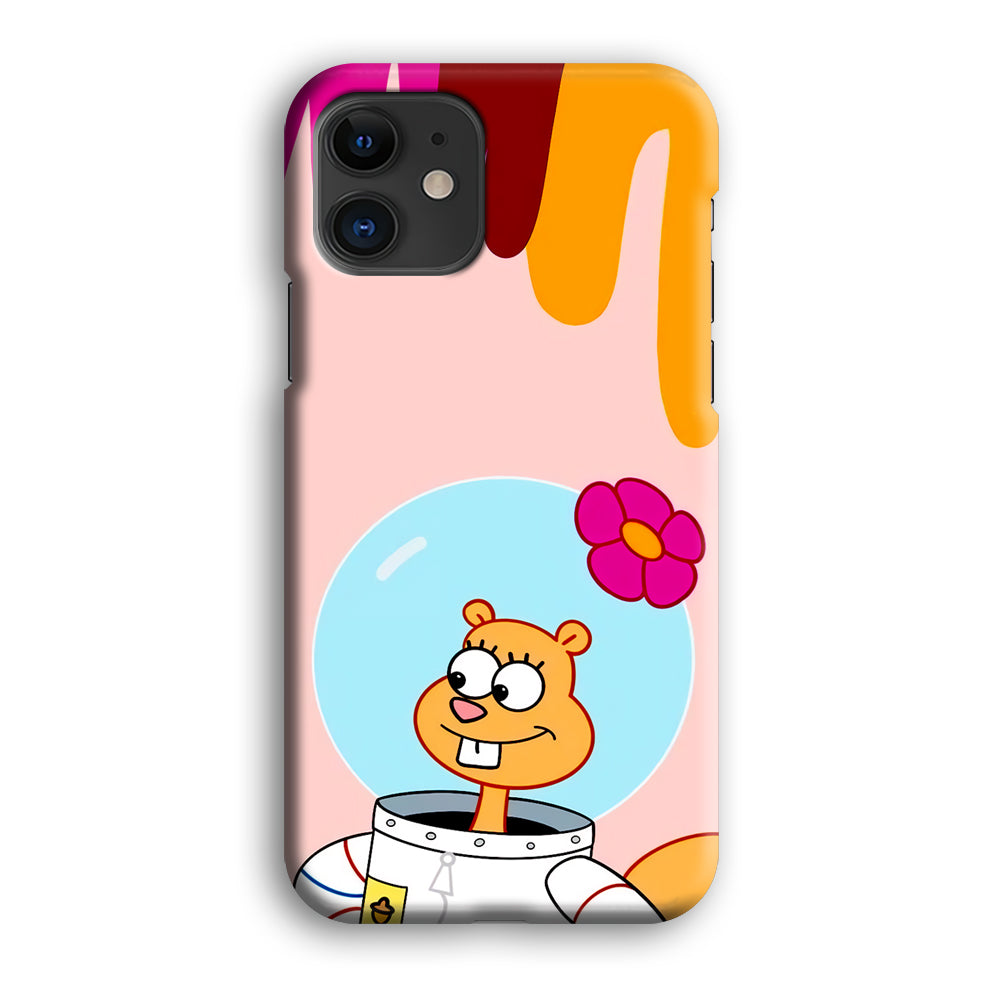 Sandy Cheeks Feeling Happy iPhone 12 Case