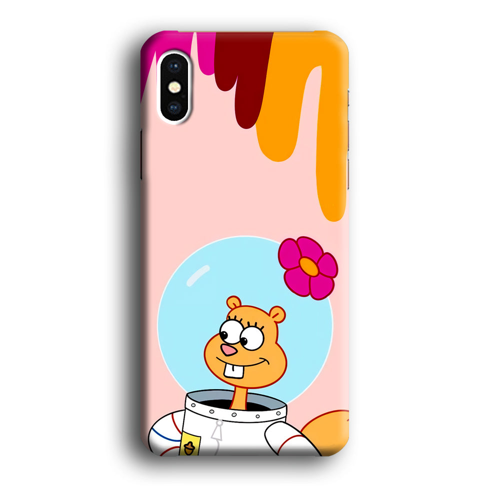 Sandy Cheeks Feeling Happy iPhone XS Case