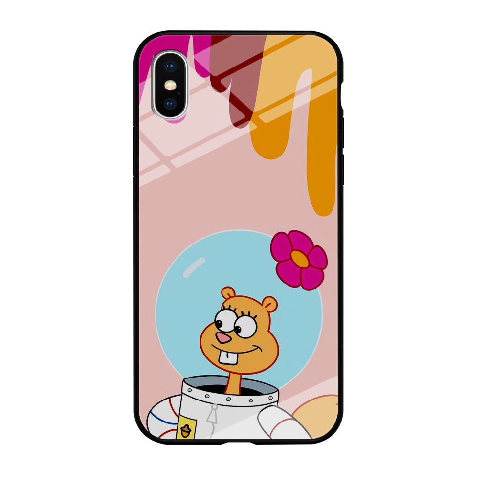 Sandy Cheeks Feeling Happy iPhone XS Case