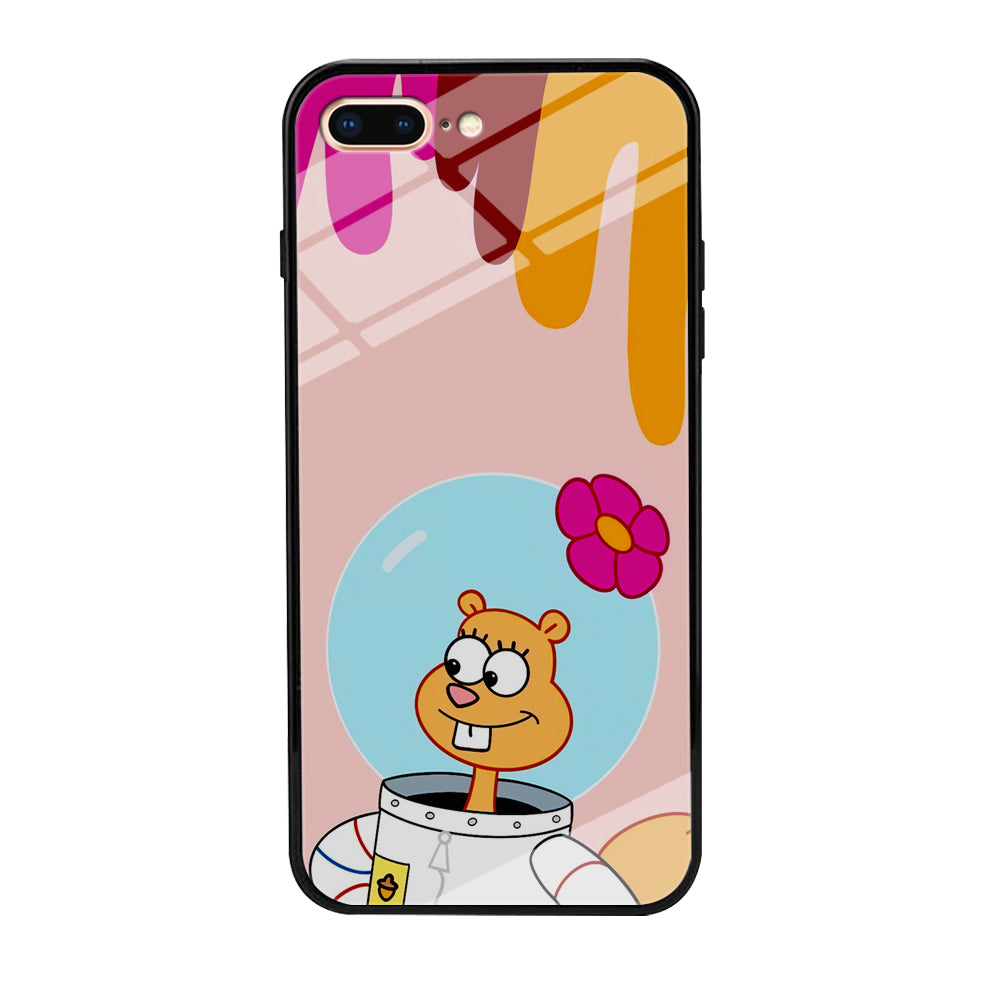 Sandy Cheeks Feeling Happy iPhone 8 Plus Case