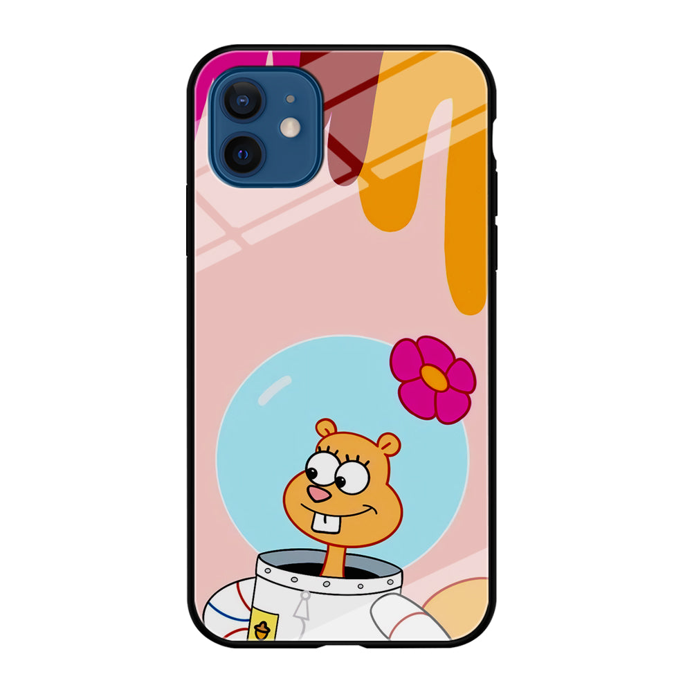 Sandy Cheeks Feeling Happy iPhone 12 Case