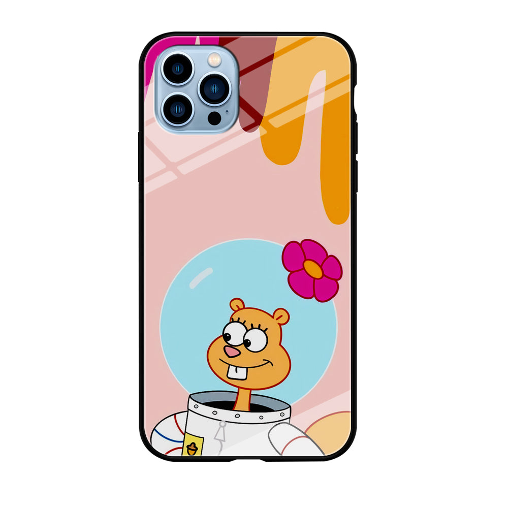 Sandy Cheeks Feeling Happy iPhone 12 Pro Max Case