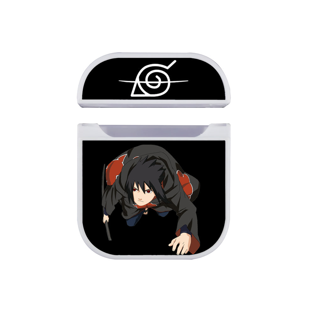 Sasuke Team of Akatsuki Apple Airpods Case White