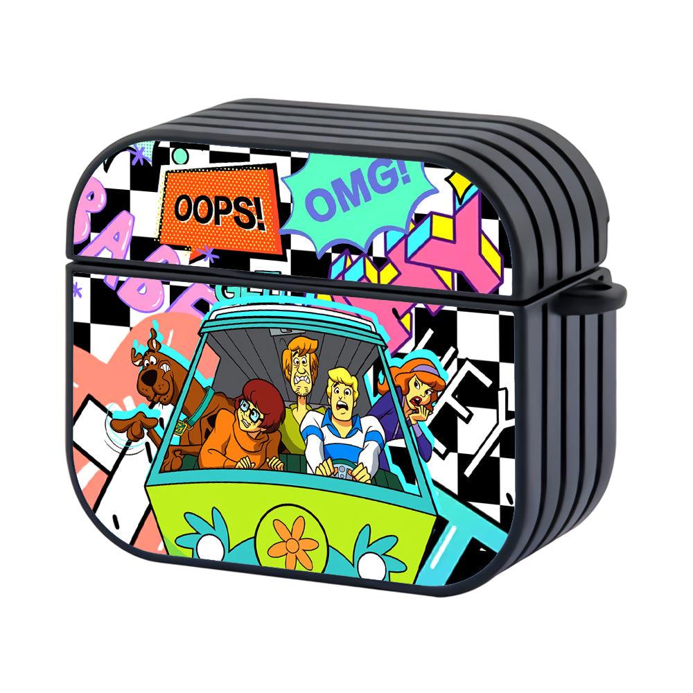 Scooby Doo Time to Drive Fast Apple Airpods 4 Case Black
