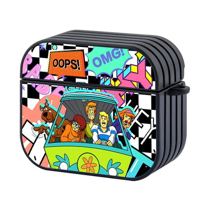 Scooby Doo Time to Drive Fast Apple Airpods 4 Case Black