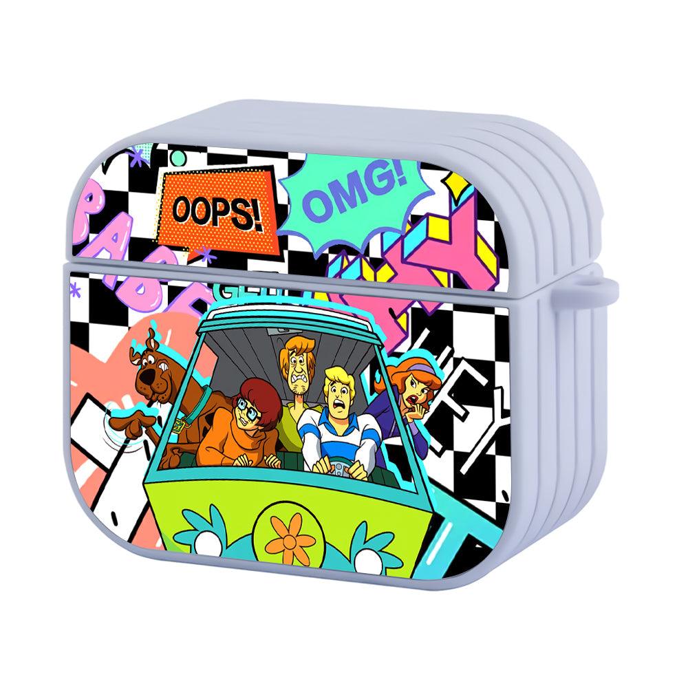 Scooby Doo Time to Drive Fast Apple Airpods 4 Case White